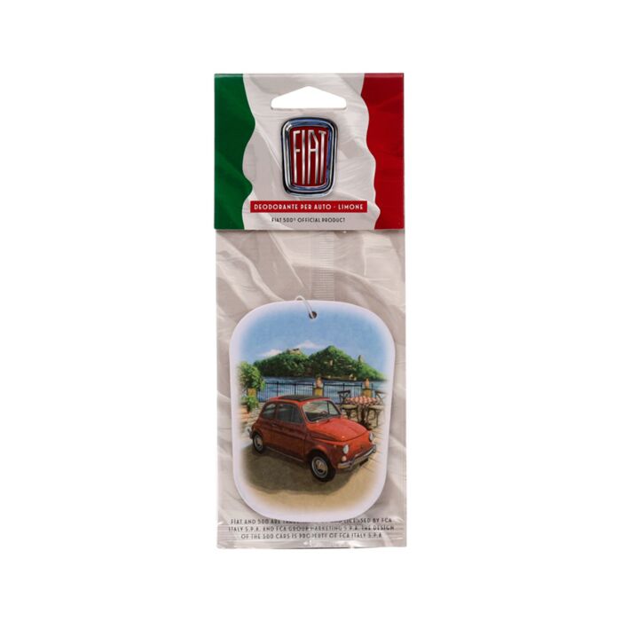 Désodorisant à suspendre Fiat 500 Montagne - Parfum Citron