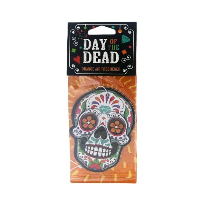 Désodorisant à Suspendre Orange - Day of the Dead Jour des Morts