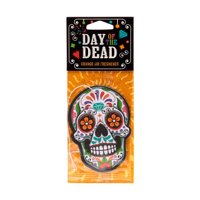 Désodorisant à Suspendre Orange - Day of the Dead Jour des Morts