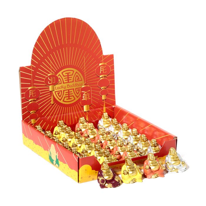 Mini Bouddhas Porte-Bonheur Brillants