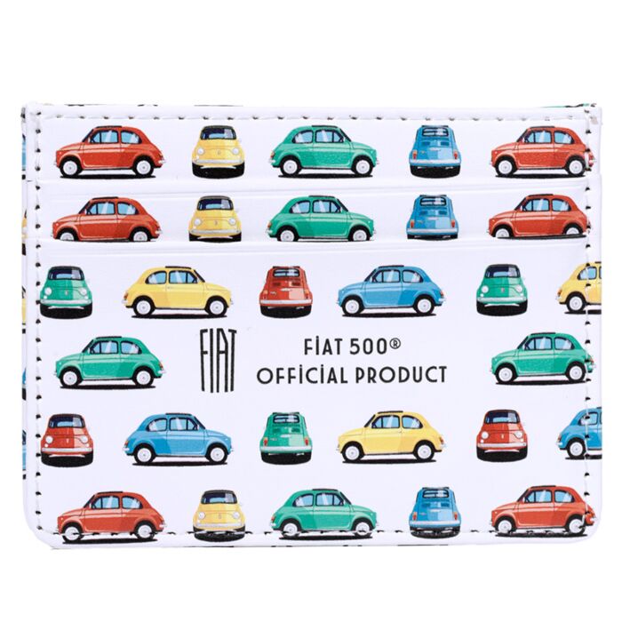 Etui de Protection Sans Contact pour Carte Bancaire Fiat 500 - Voiture Rétro