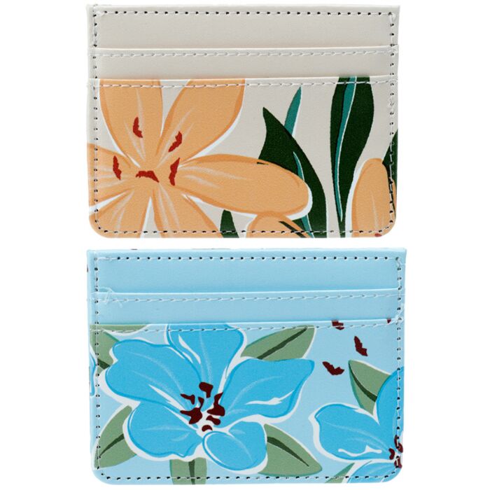 Etui de Protection Sans Contact pour Carte Bancaire Florens Botanical - Fleurs