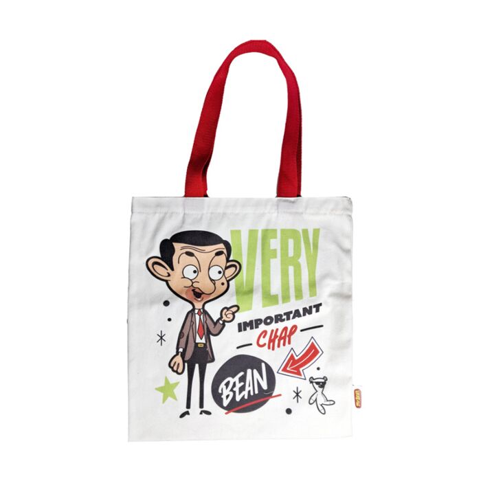 Tote bag réutilisable - Mr Bean & Teddy 