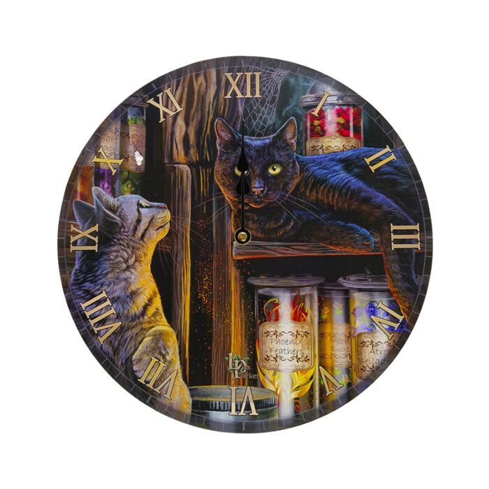 Horloge Lisa Parker - Chats de la Boutique Magique