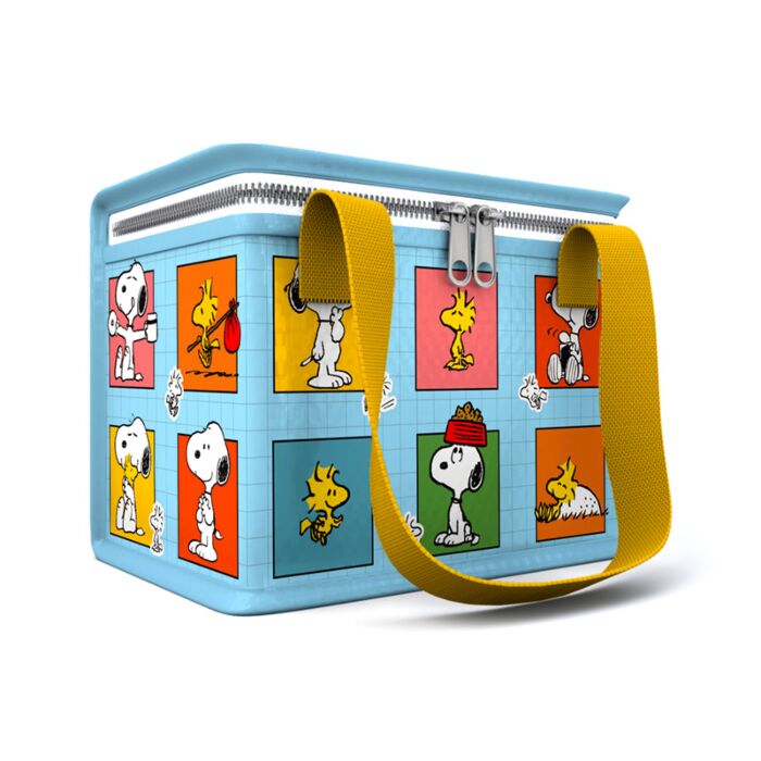 Sac Repas Isotherme en Plastique Recyclé RPET - Snoopy & Woodstock