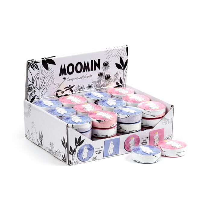 Serviette de Voyage Compréssée - Moomin Tammi 