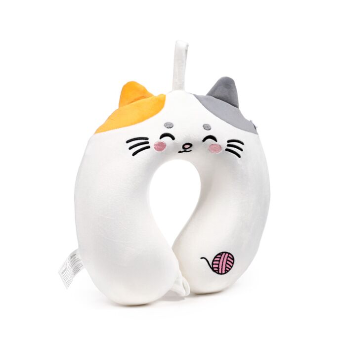 Coussin de Voyage Relaxeazzz Peluché Mémoire de Forme - Lola la Minette Adoramals 
