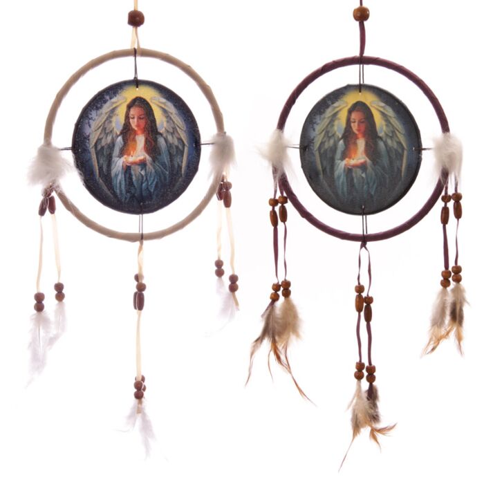 Attrape-Rêves Ange Par Lisa Parker 16cm