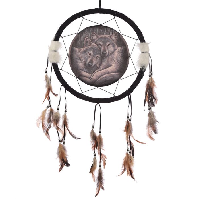 Attrape Rêve par Lisa Parker 33cm - Loup