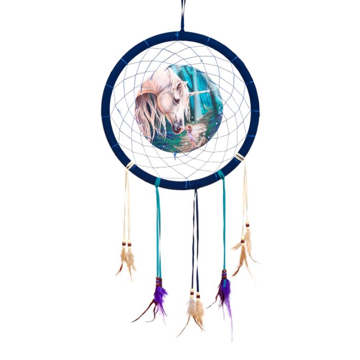 Attrape-rêves Lisa Parker Fée et Licorne 33cm 