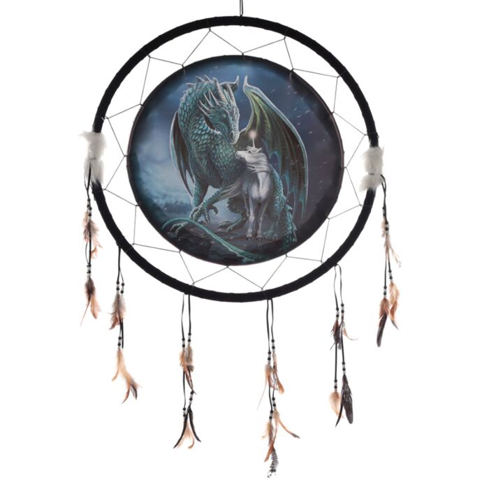 Attrape-rêves Lisa Parker - Dragon Protecteur de la Magie 60cm