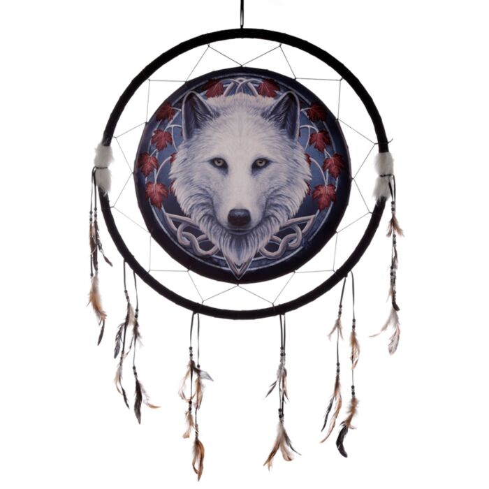 Attrape-rêves Lisa Parker - Loup Gardien Des Chute 60cm
