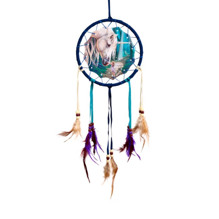 Attrape-rêves Lisa Parker Fée et Licorne 16cm