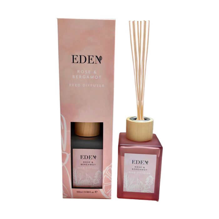 Diffuseur par capilarité 100ml Eden - Rose & Bergamote