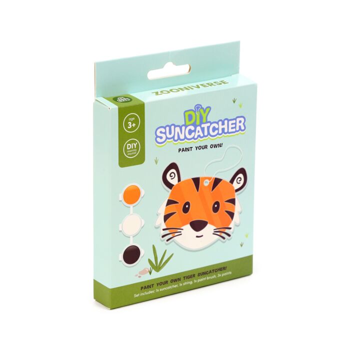 Capteur de Soleil DIY à peindre - Zooniverse Tigre