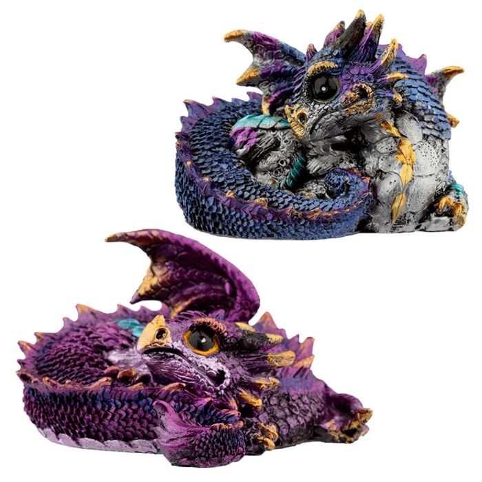 Figurine Elements - Dragon Recroquevillé