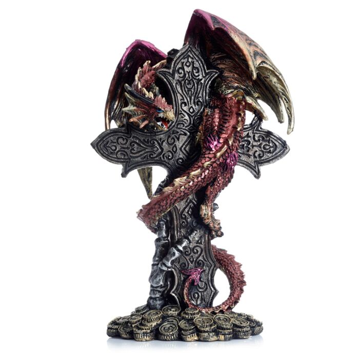 Figurine Dragon Dark Legends - Gardien de la Croix Celtique