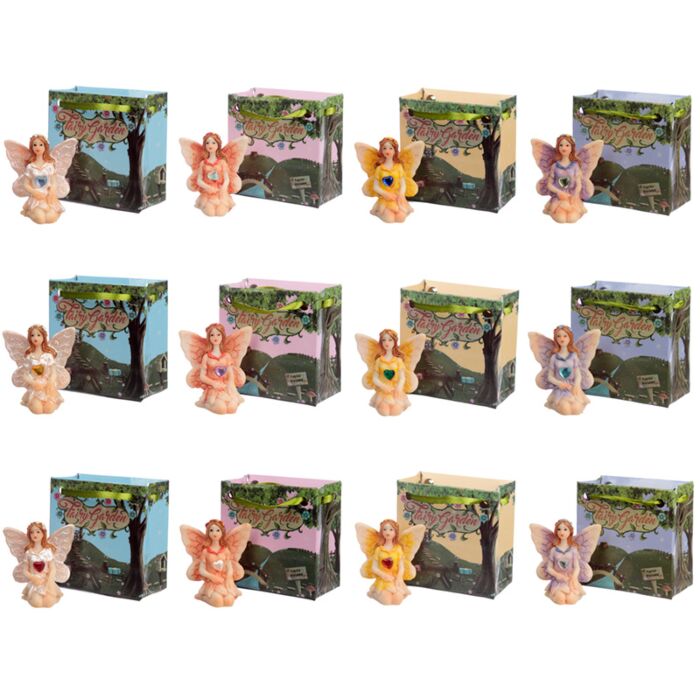 Mini Sac Cadeau - Figurine Jardins des Fées Gemmes
