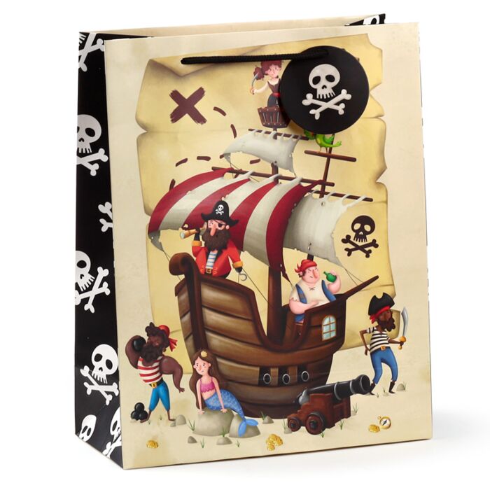 Sac Cadeau - Jolly Rogers Pirates (Grand) 