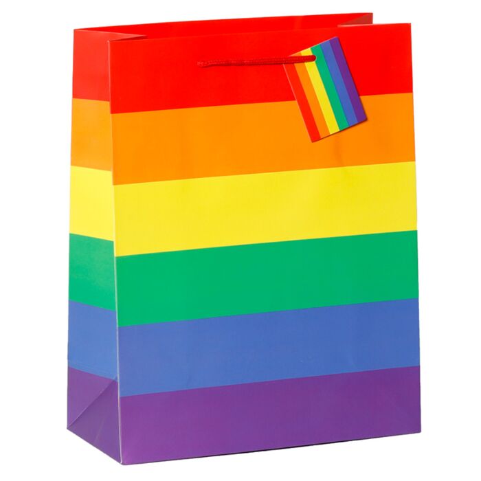 Sac Cadeau Somewhere Rainbow - Arc-en-ciel (Grand)