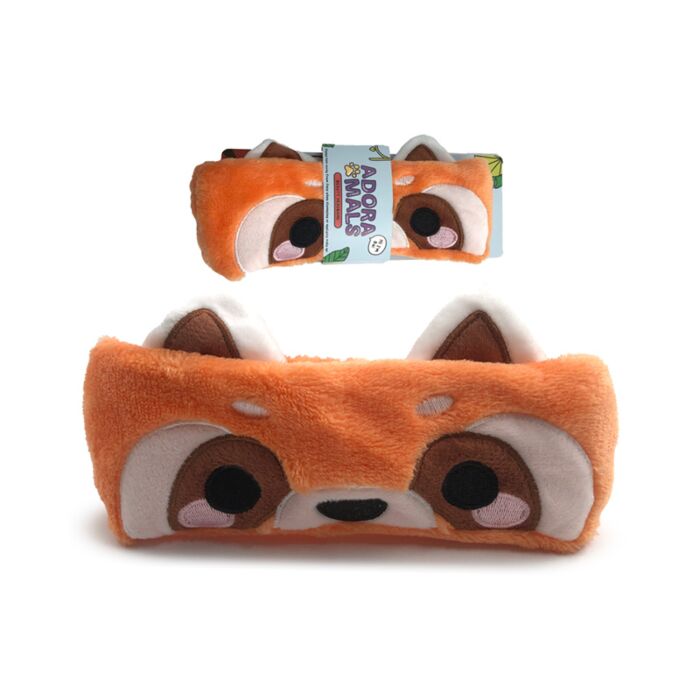 Bandeau Peluché - Adoramals Ru le Panda Roux