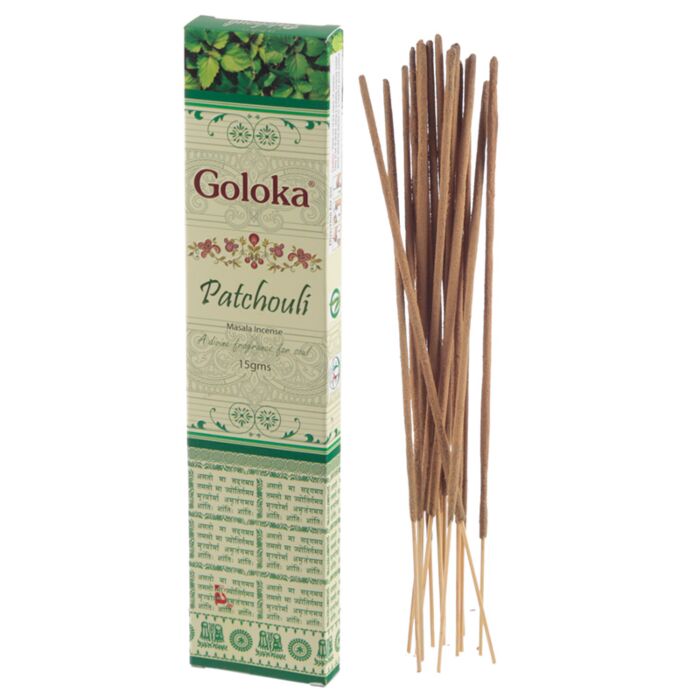Bâtons d'Encens Goloka Premium - Patchouli