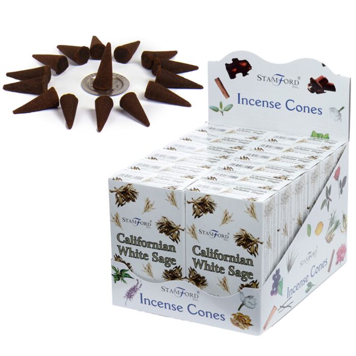 Cônes d'Encens Stamford - Sauge Blanche de Californie 37210