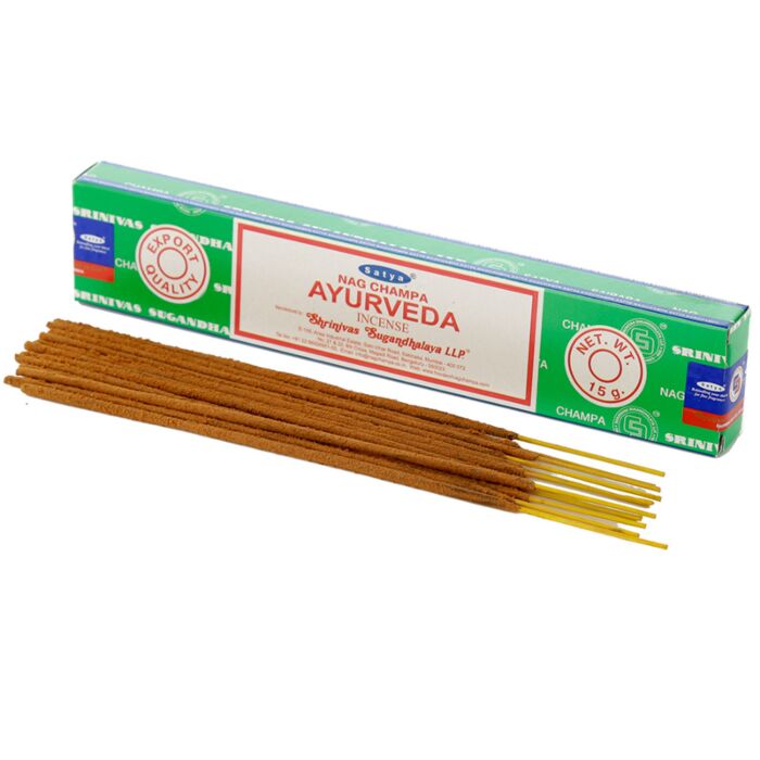 Bâtons d'Encens Nag Champa Satya VFM - Ayurveda 01405