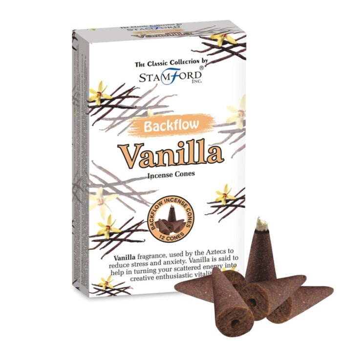 Cônes d'Encens Backflow Stamford - Vanille 37431