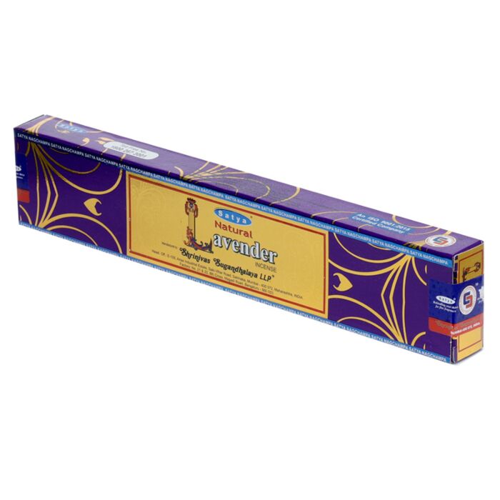 Bâtons d'Encens Satya Natural - Lavande 01444