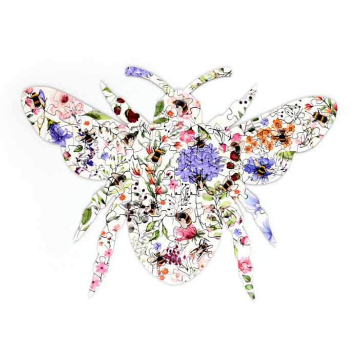 Puzzle en bois 130 pièces - Abeille Nectar Meadows 