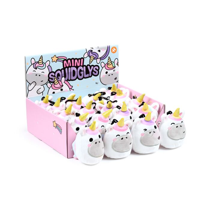 Porte-clés peluché Mini Squidglys - Astra la Licorne Adoracorns