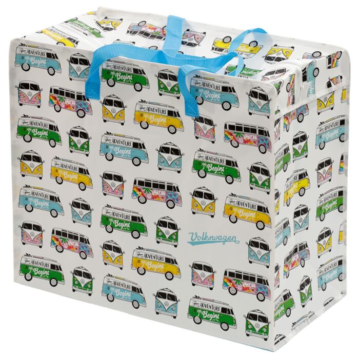 Panier à Linge ou Sac de Rangement Volkswagen - Van Bus Combi VW T1 Summer Love & Surf Adventure
