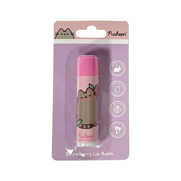 Baumes à Lèvres en Stick senteur Fraise - Pusheen le Chat