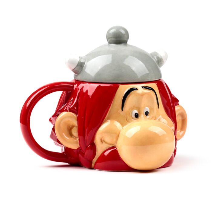 Mug en céramique avec Couvercle - Obélix Astérix