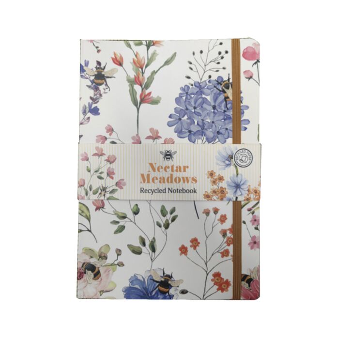 Bloc-notes A5 en papier recyclé - Nectar Meadows 
