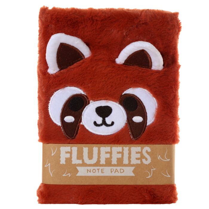 Bloc-notes Adoramals Fluffies Adoramals - Panda Roux