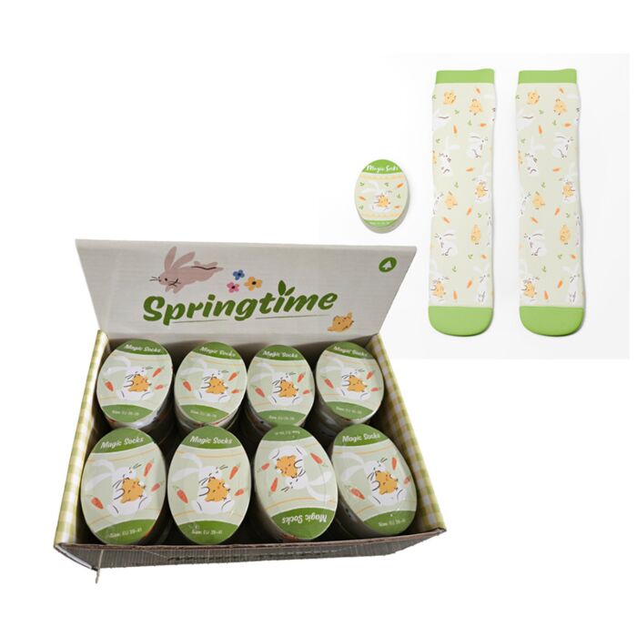 Chaussettes Magiques compréssées - Springtime Printemps