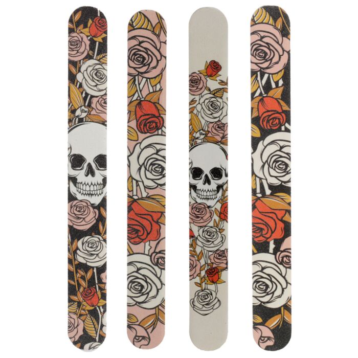 Lime à Ongles Skulls and Roses - Crâne
