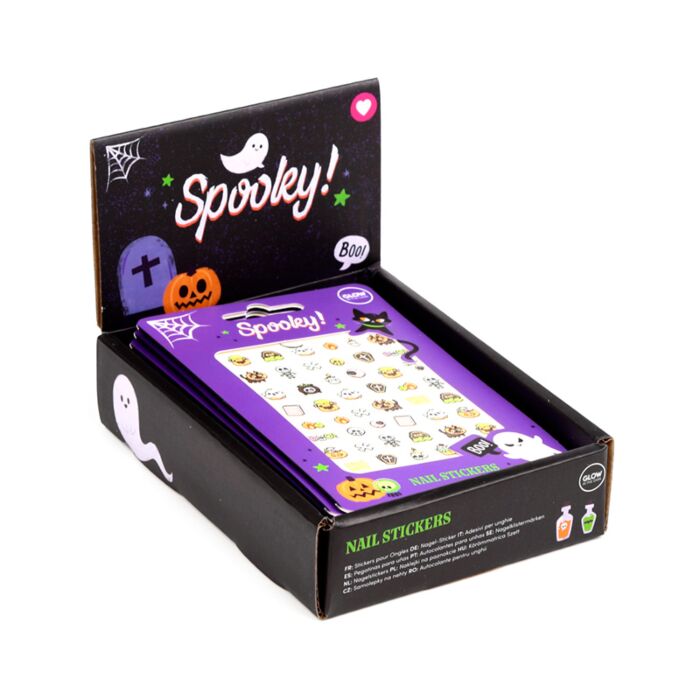 Autocollants pour les ongles - Halloween Effrayant
