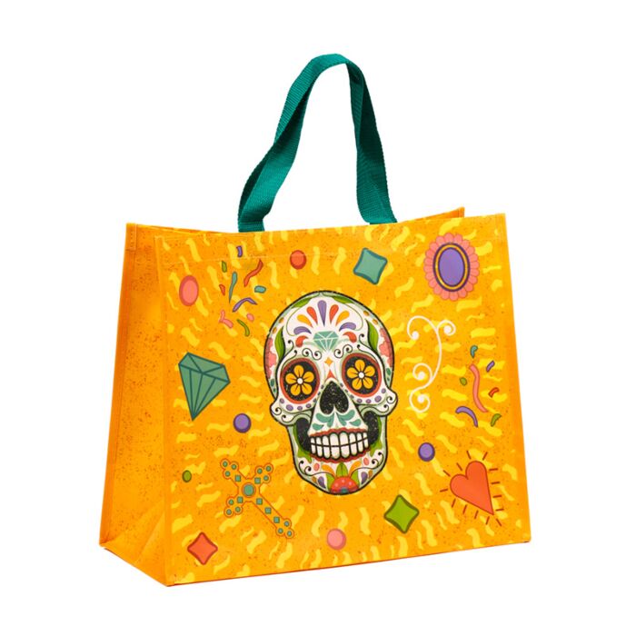 Sac de Courses Réutilisable - Day of the Dead Jour des Morts