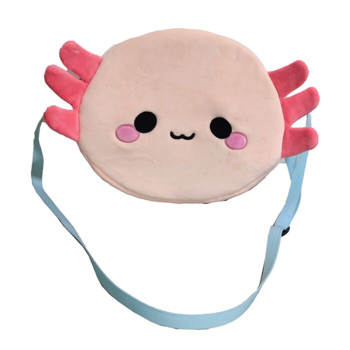 Sac Peluché à bandoulière - Maddie l'Axolotl Adoramals