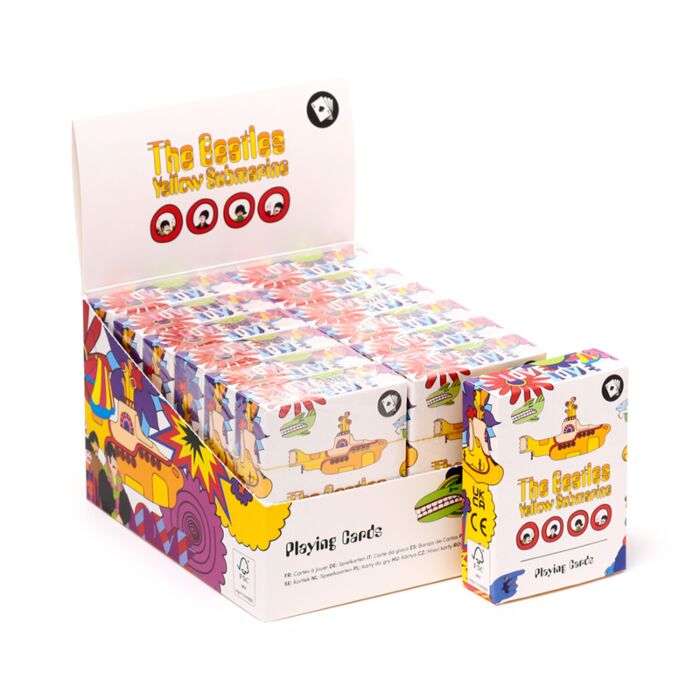 Jeu de Cartes Traditionnel - The Beatles Yellow Submarine 