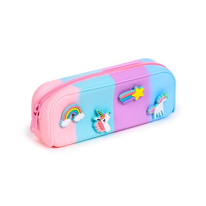 Trousse Silicone avec Charmes - Unicorn Magic Licorne