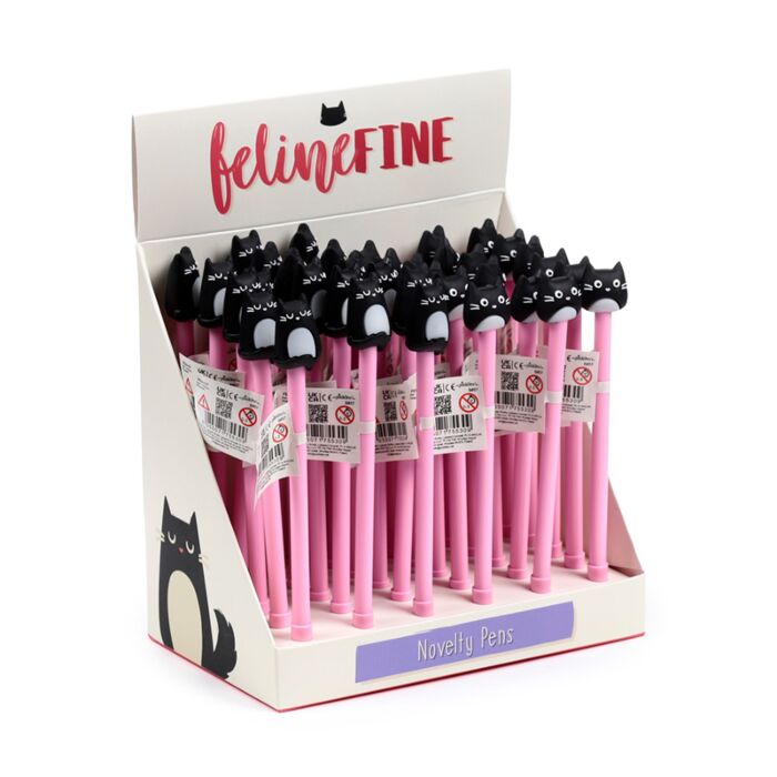 Stylo Embout PVC Feline Fine - Chat