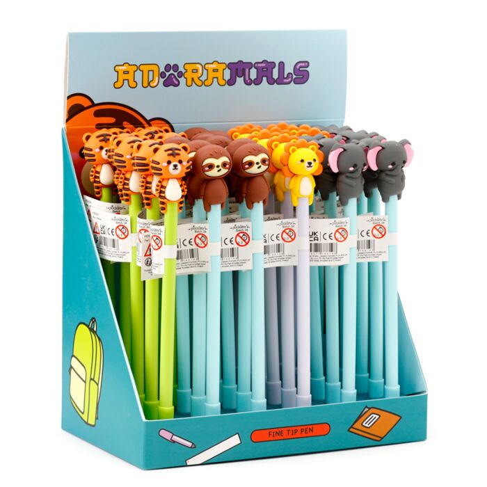 Stylo à Fine Mine - Adoramals Animaux Sauvages