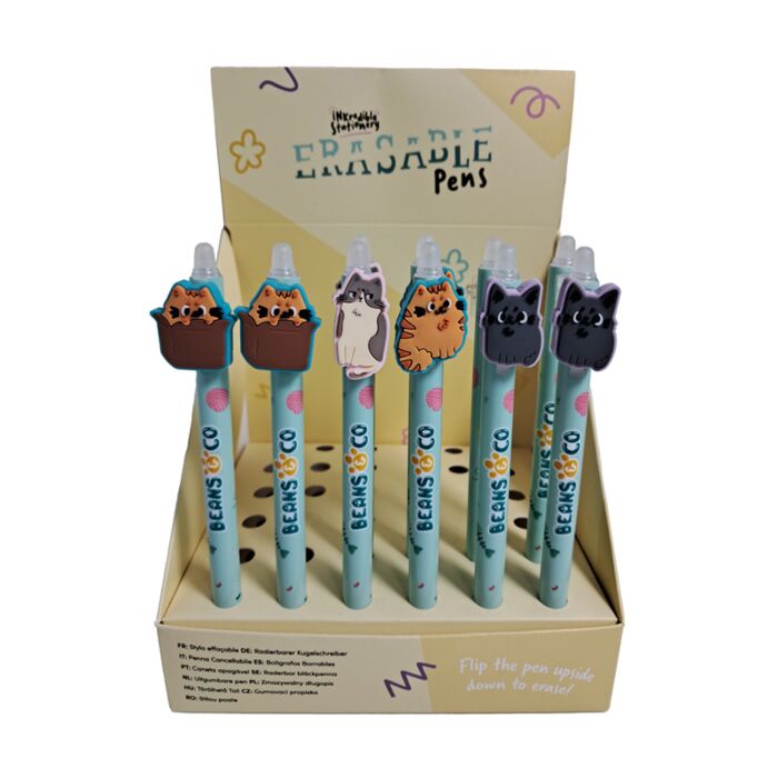 Stylo effaçable Inkredible avec Embout Silicone - Beans & Co Chats 