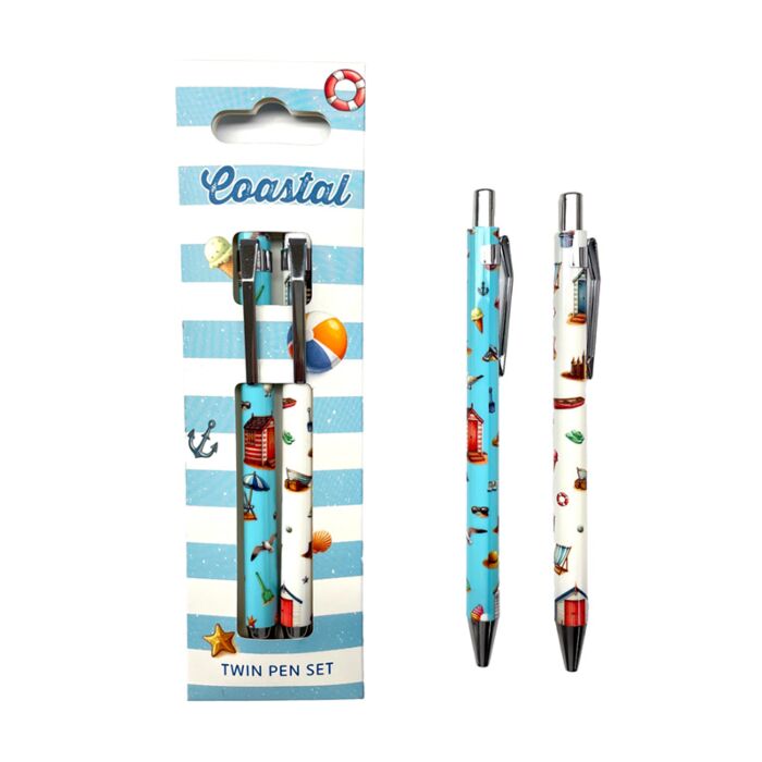 Lot de 2 Stylos - Coastal Bord de Mer