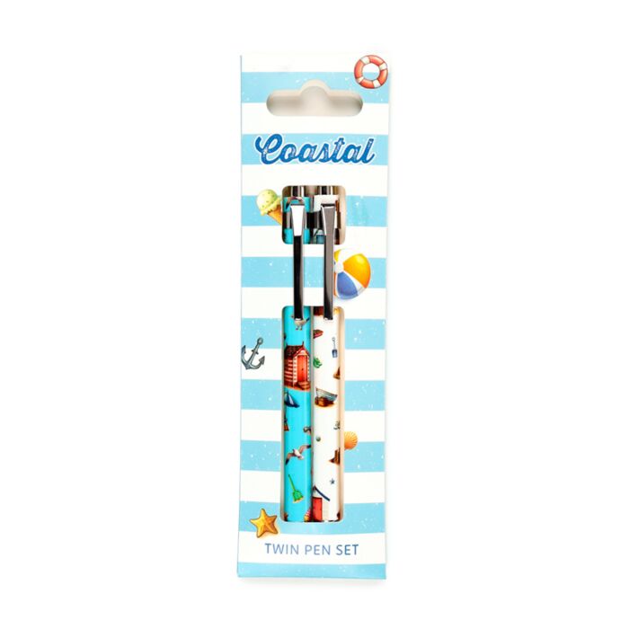 Lot de 2 Stylos - Coastal Bord de Mer