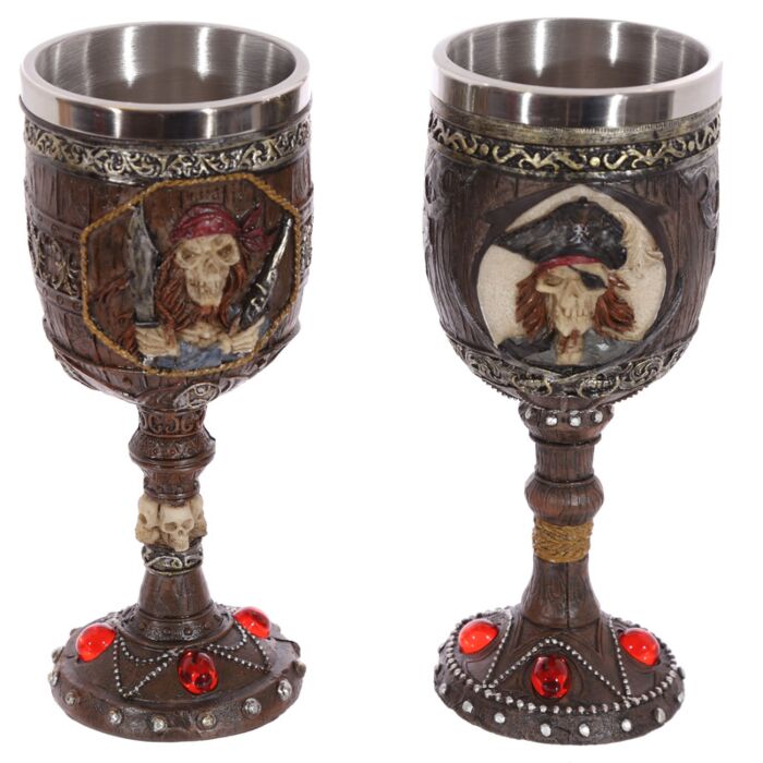 Gobelet pirate de décoration